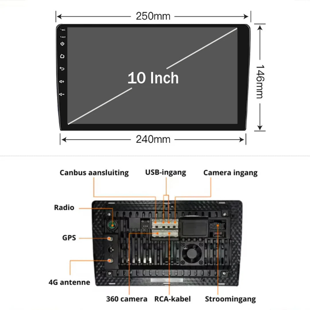 Peugeot 208 (2013-2020) - Apple CarPlay / Android Auto