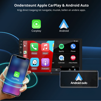2din Autoradio | Apple CarPlay & Android Auto